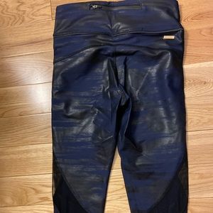 Alala Captain Ankle Tights in liquid blue. Size S